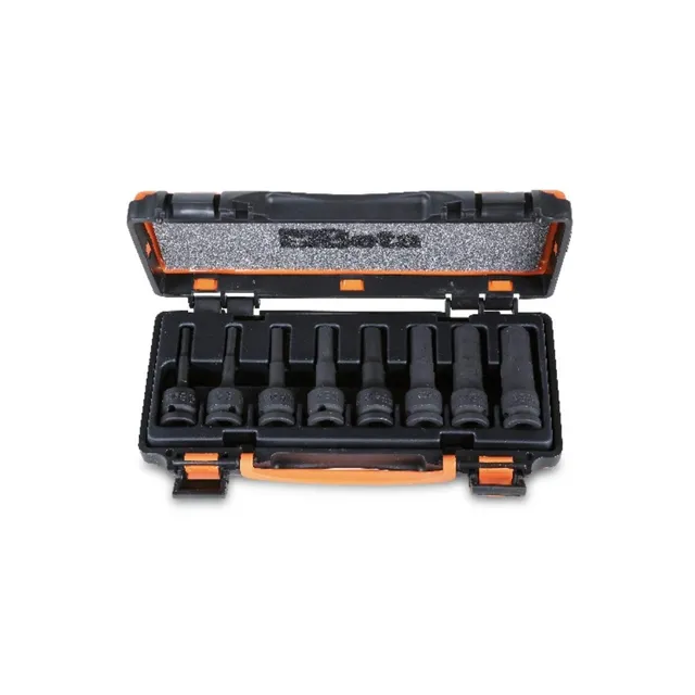 beta-tools-720me-c8-jeu-de-8-douilles-chocs-hexagonales-1-2-en-coffret image 1
