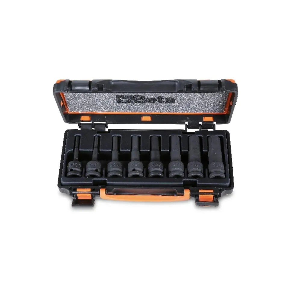 beta-tools-720me-c8-jeu-de-8-douilles-chocs-hexagonales-1-2-en-coffret image 1