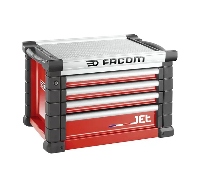 facom-jet-c4m3a-coffre-jetm3-4-tiroirs-rouge-compatible-modules-et-kit-mobilit-j image 1