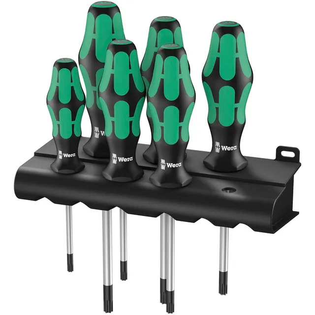 wera-367-6-torx-jeu-de-6-tournevis-tx10-tx40-kraftform-plus-manche-tri-mati-re-i image 1