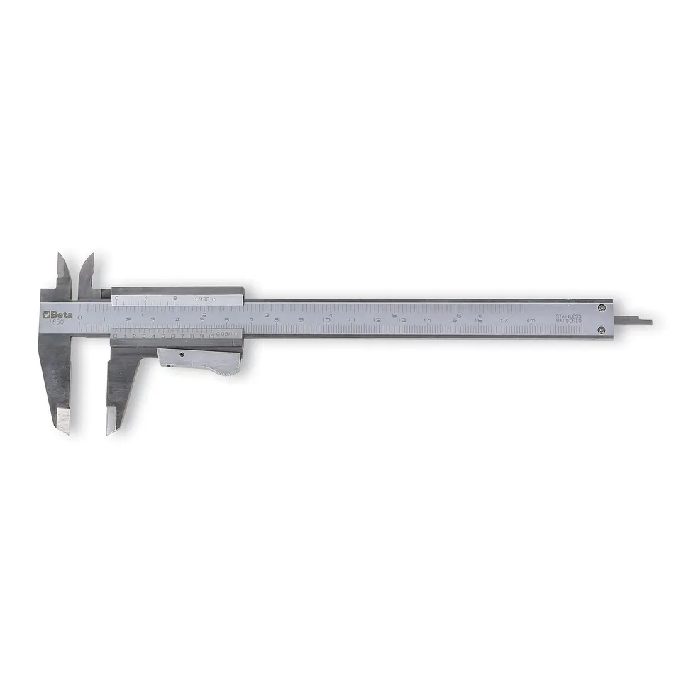 beta-1650-150-pied-coulisse-vernier-150-mm-en-acier-inoxydable-tremp-avec-tui-cu image 1