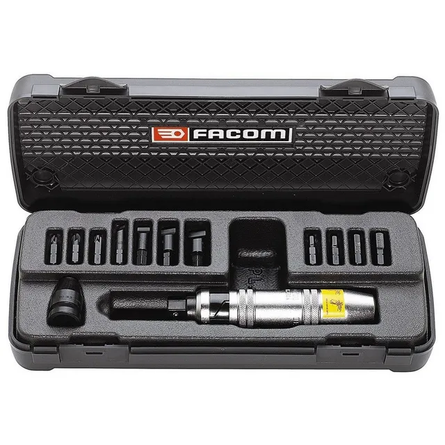 facom-ns-263m-coffret-de-tournevis-frapper-1-2-jeu-de-13-outils-embouts-et-douil image 1