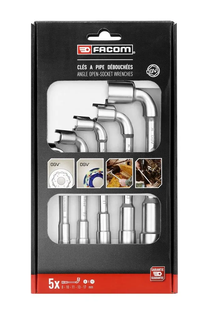 facom-76-j5pb-coffret-de-5-cl-s-pipe-d-bouch-es-profils-12-pans-ogv-x-6-pans-ouv image 1