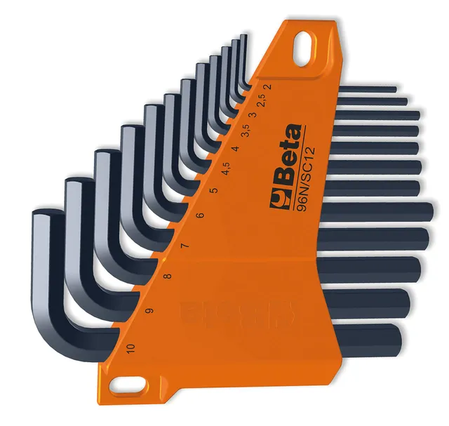 beta-tools-96n-sc12-jeu-de-12-cl-s-m-les-6-pans-coud-es-allen-2-10-mm-brunies-av image 1