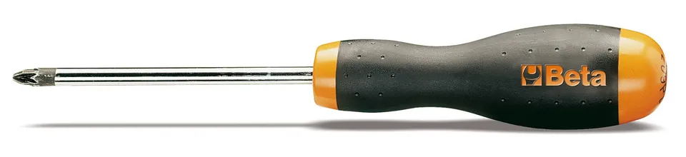 beta-tools-1209pzk-0-tournevis-empreinte-cruciforme-pozidriv-supadriv-pz0-chrom- image 1