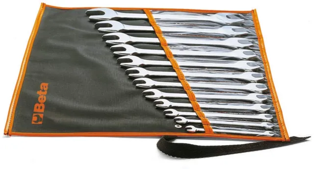beta-tools-55-b12-sacoche-de-cl-s-fourche-double-plat-ouvert-s-rie-55 image 1