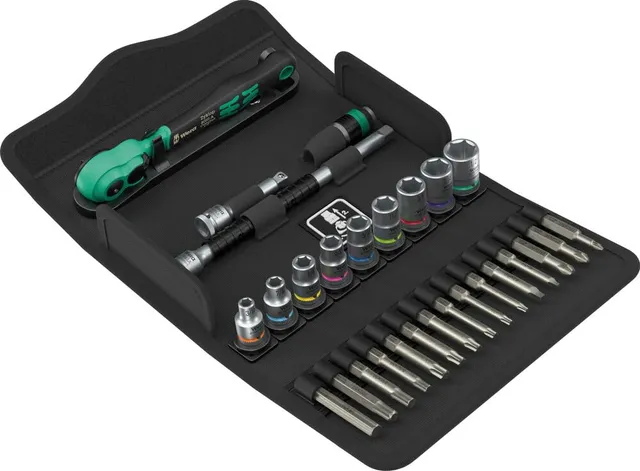 wera-8100-sa-15-jeu-avec-cliquet-zyklop-comfort-1-4-syst-me-imp-rial-28-pi-ces-8 image 1