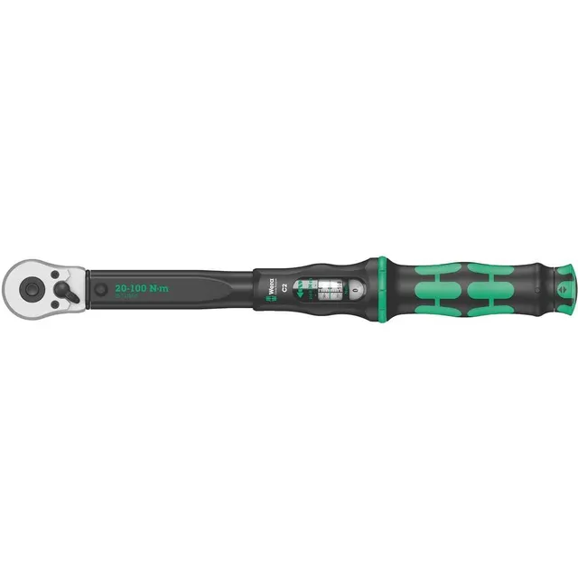 wera-click-torque-c-2-cl-dynamom-trique-cliquet-1-2-20-100-nm-pr-cision-3-din-en image 1