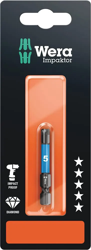 wera-840-4-imp-dc-impaktor-embout-hex-plus-5-0-mm-pour-vis-six-pans-creux-1-4-re image 1