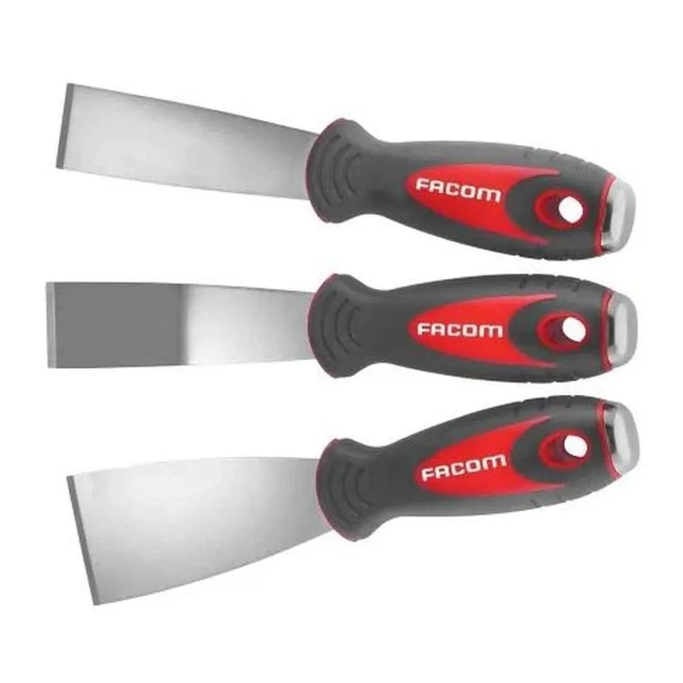 facom-235-j1-lot-de-3-grattoirs-en-acier-inox-nettoyage-de-pi-ces-et-surfaces-fa image 1
