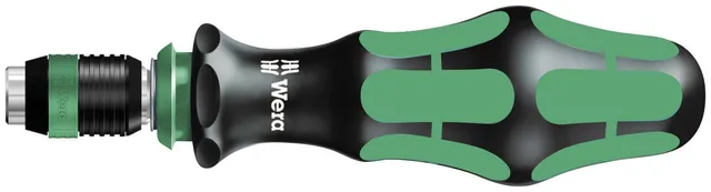 wera-817-r-sb-porte-embouts-avec-lame-ba-onnette-escamotable-et-mandrin-rapidapt image 1