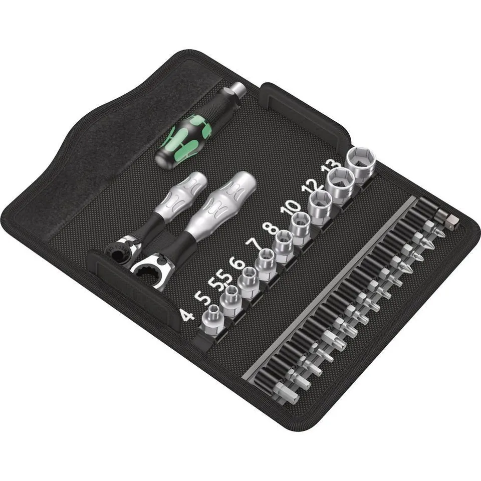 wera-kraftform-kompakt-zyklop-mini-2-05135918001-set-27-pi-ces-mini-cliquet-acie image 1