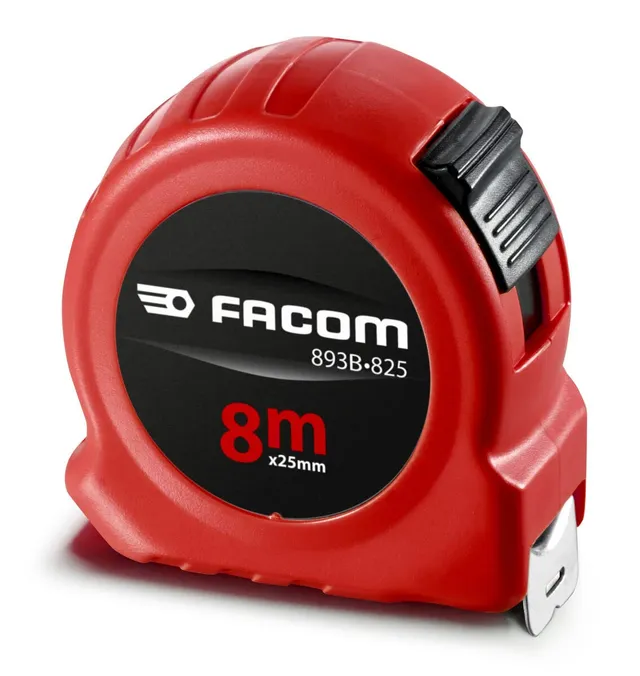 facom-893b-825pb-red-series-m-tre-ruban-8-m-x-25-mm-rev-tement-nylon-haute-r-sis image 1