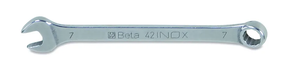 beta-tools-42inox-7-cl-mixte-en-acier-inoxydable-aisi-420-ouverture-7-mm-pour-mi image 1