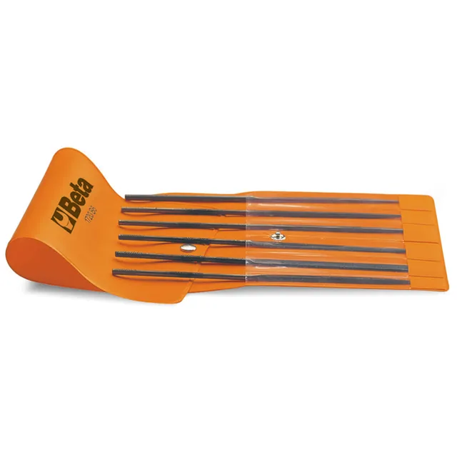 beta-tools-1720-b6-jeu-de-6-limes-aiguille-160-mm-en-trousse image 1