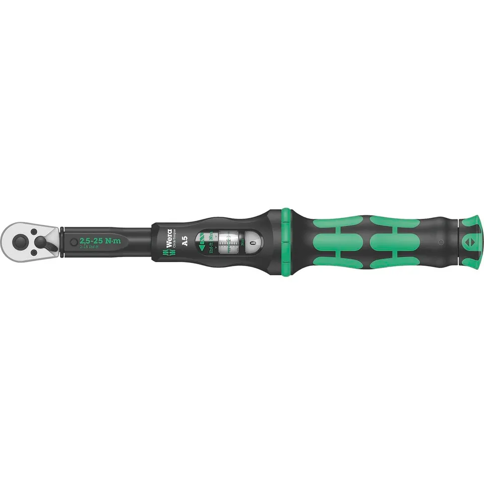 wera-click-torque-a-5-cl-dynamom-trique-cliquet-1-4-2-5-25-nm-vert-pr-cision-din image 1