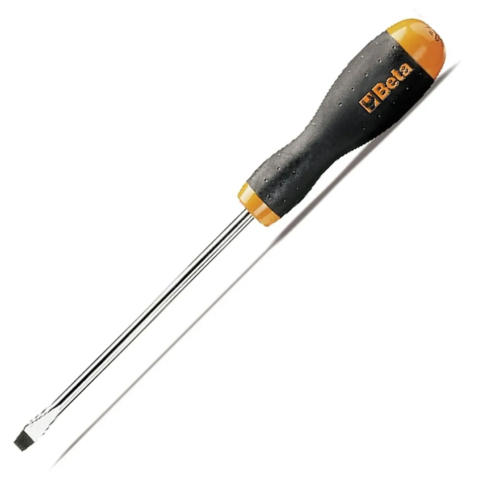 beta-tools-1201k-5-5-x-150-tournevis-plat-fente-lame-150-mm-manche-bimat-riel-er image 1