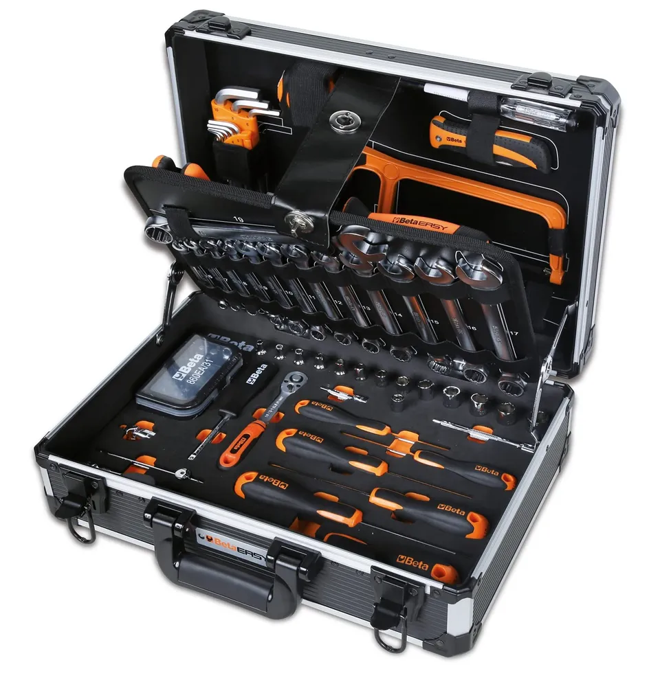 beta-tools-2054e-i-100-valise-aluminium-avec-assortiment-de-100-outils-professio image 1