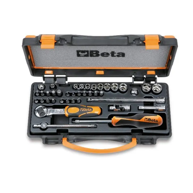 beta-tools-900-c11-coffret-11-douilles-6-pans-20-embouts-pour-visseuses-et-8-acc image 1