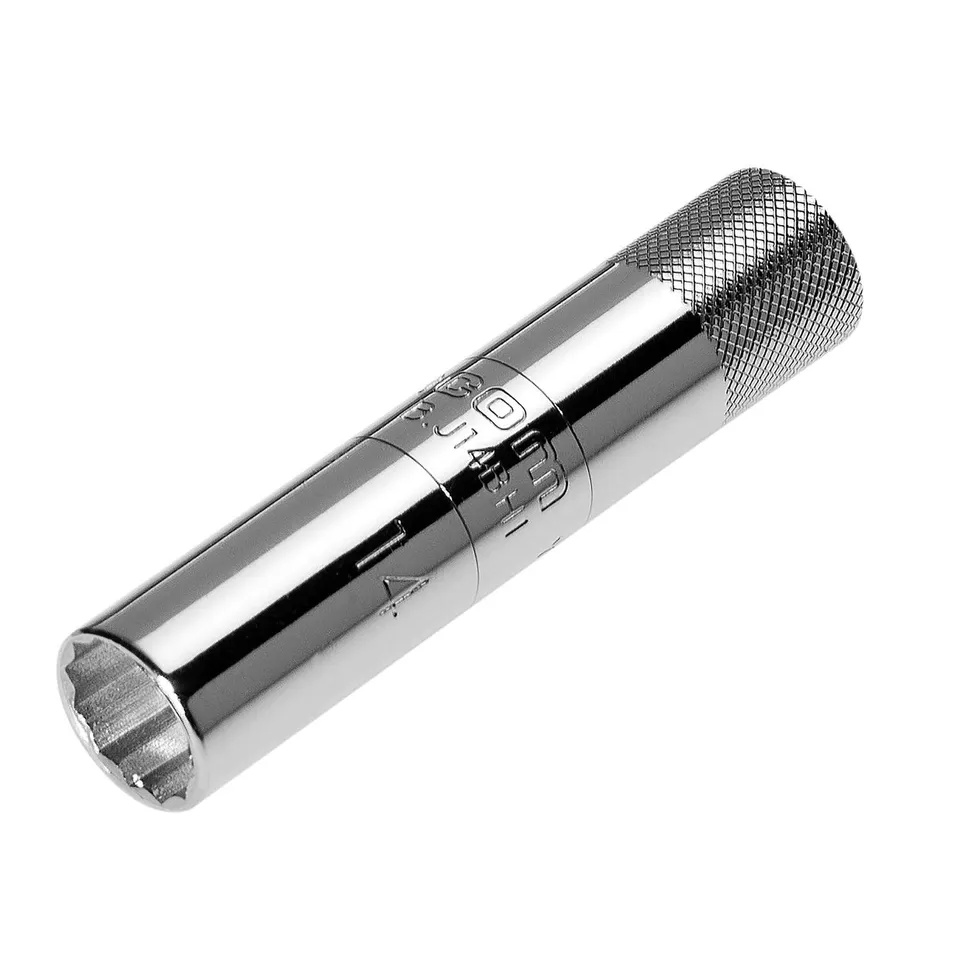 facom-b-j14bh1-douille-fine-bougie-14-mm-3-8-douille-bougie-d-allumage-12-pans-l image 1