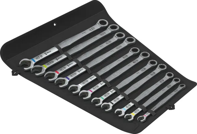 wera-6007-joker-11-set-1-jeu-de-11-cl-s-mixtes-cliquet-longues-avec-fonction-de- image 1