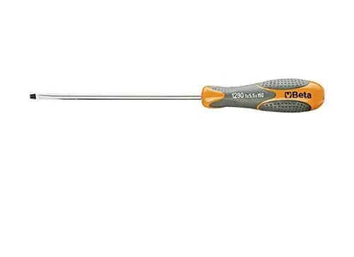 beta-tools-1290nk-6-5x30-tournevis-plat-court-pour-grosses-vis-fente-lame-30-mm- image 1