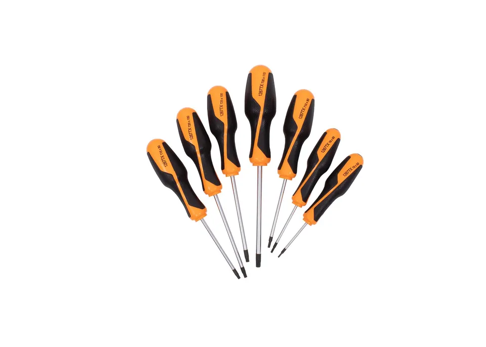 beta-tools-1267tx-d7-jeu-de-7-tournevis-torx-t6-t30-manche-bimati-re-caoutchouc- image 1
