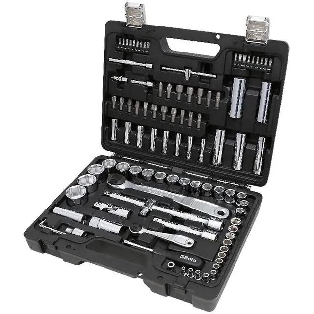 beta-tools-903-e-c98-coffret-98-pi-ces-cliquet-45-douilles-6-pans-35-embouts-4-c image 1