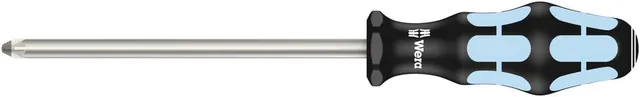 wera-3355-kraftform-plus-tournevis-pozidriv-inox-pz-3-x-150-mm-pointe-laser-tip- image 1