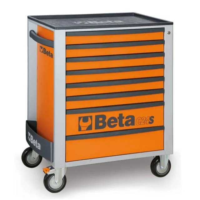 beta-tools-c24s-8-o-servante-mobile-d-atelier-8-tiroirs-roulettes image 1