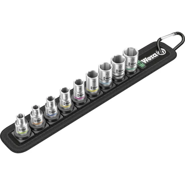wera-belt-4-zyklop-05003883001-sangle-porte-douilles-avec-9-douilles-1-4-m-canis image 1