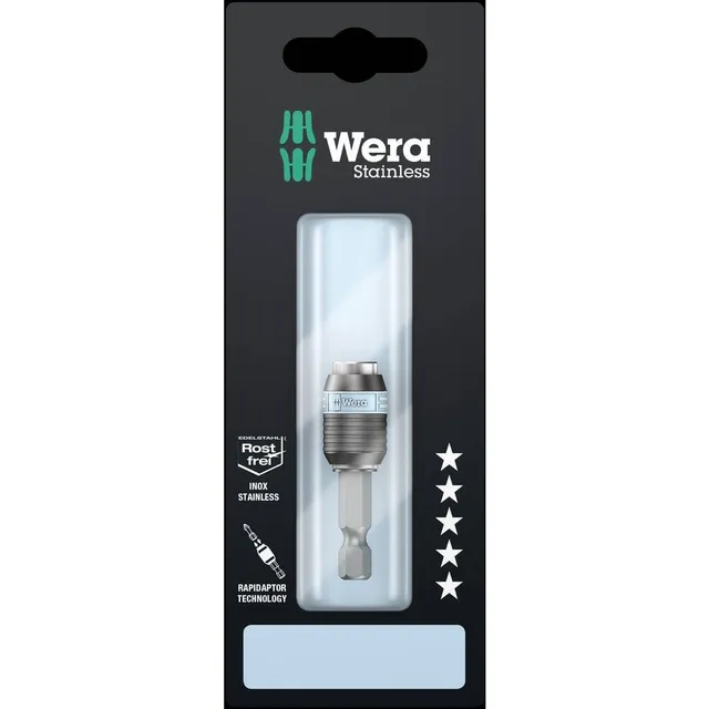 wera-3888-4-1-k-rapidaptor-porte-embouts-universel-inox-1-4-anti-rouille image 1