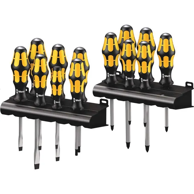 wera-big-pack-900-05133285001-jeu-13-tournevis-kraftform-capuchon-de-frappe-tour image 1