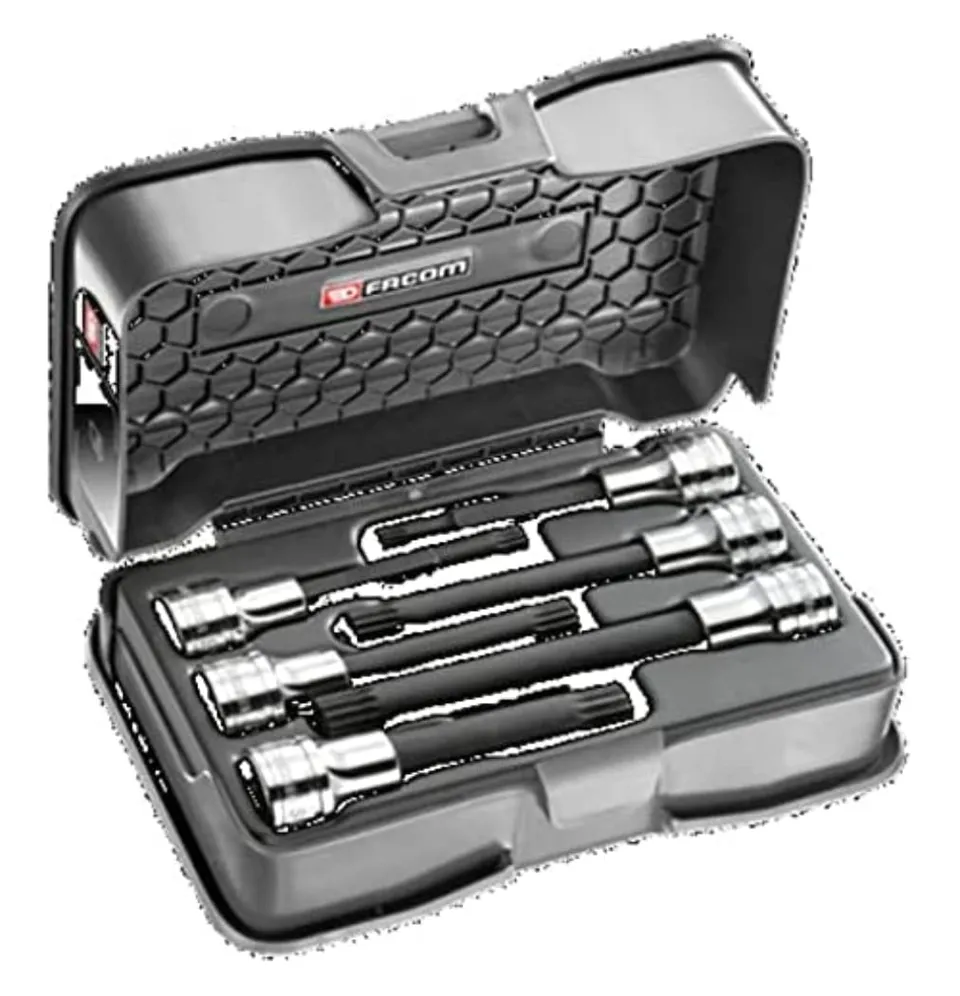 facom-sv-lj6b-coffret-de-6-douilles-xzn-m-triques-1-2-m6-m12-60-mm-sur-rack image 1