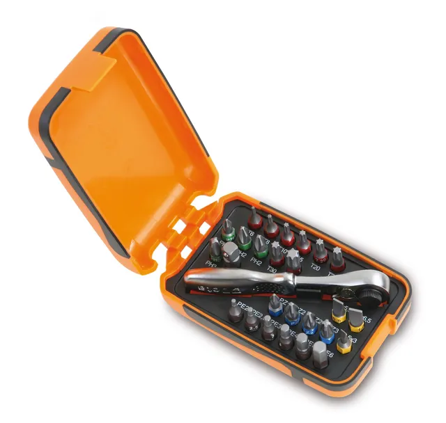 beta-tools-860-c27-jeu-de-27-pi-ces-25-embouts-pour-visseuses-1-porte-douilles-1 image 1