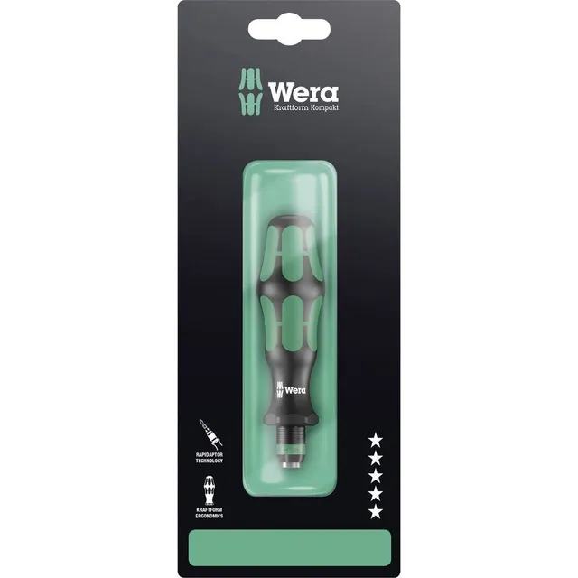 wera-816-r-poign-e-porte-embouts-avec-mandrin-rapidaptor-changement-rapide-manch image 1