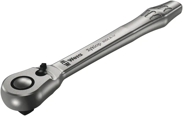 wera-zyklop-metal-8004-a-cliquet-1-4-avec-levier-d-inversion-fine-denture-72-den image 1