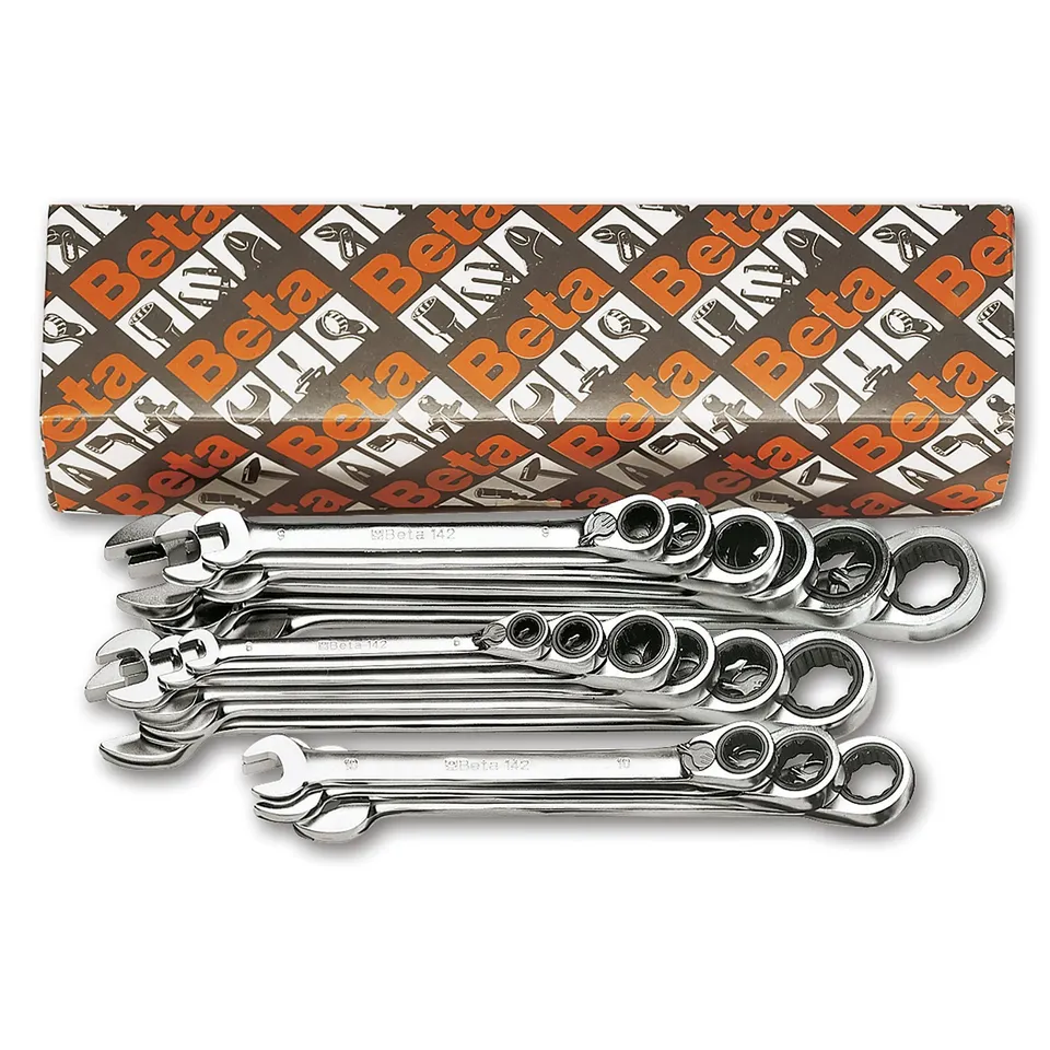 beta-tools-142-s15-jeu-de-15-cl-s-mixtes-cliquet-r-versible-6-22-mm image 1