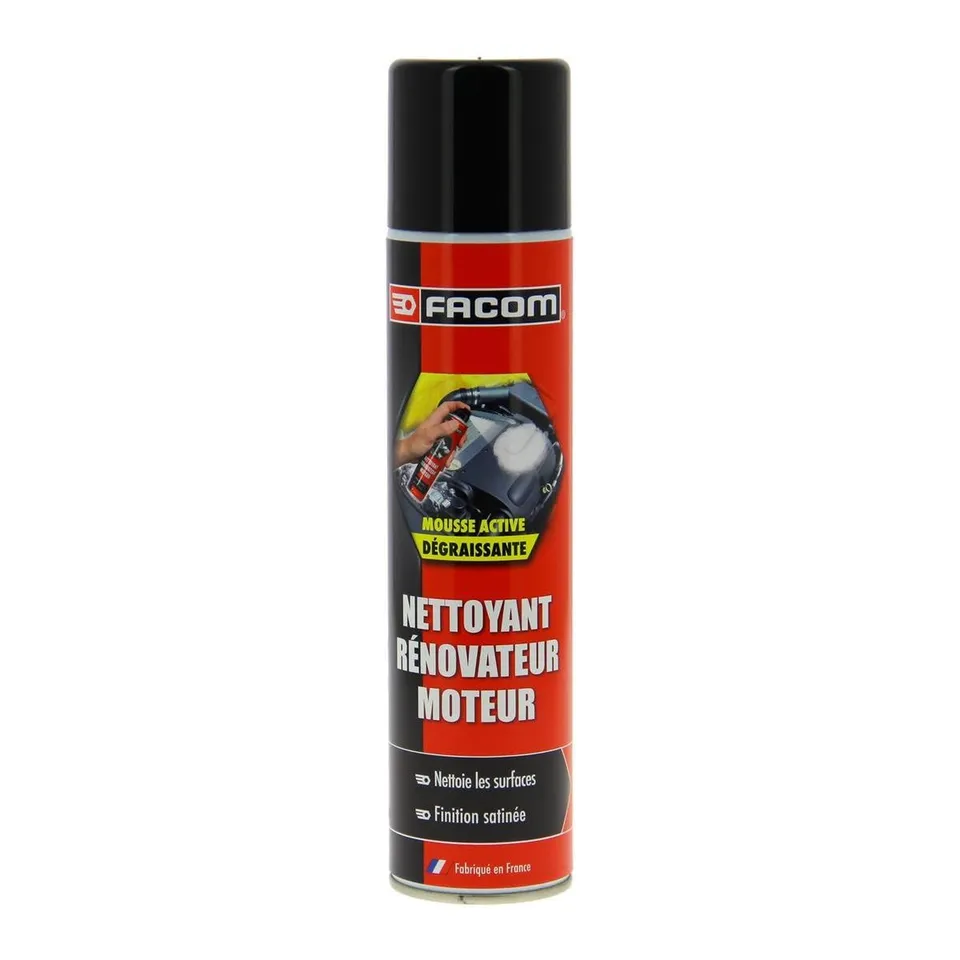 facom-nettoyant-moteur-mousse-d-graissante-300-ml-finition-satin-e-toutes-surfac image 1