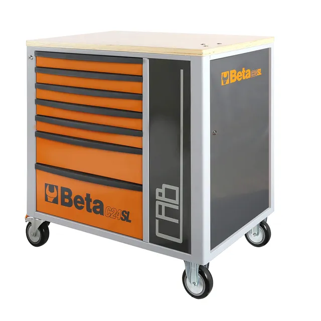 beta-tools-c24sl-cab-o-servante-mobile-7-tiroirs-avec-armoire-porte-accessoires- image 1