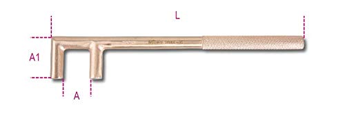 beta-tools-cl-de-man-uvre-simple-anti-tincelles-pour-vannes-de-s-curit-ouverture image 1