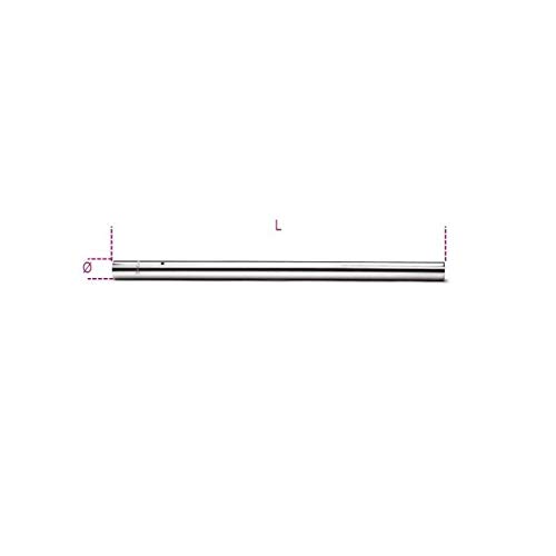 beta-tools-92-1-manche-tubulaire-plaqu-chrome-460-mm-pour-cl-s-91-24-30-mm image 1