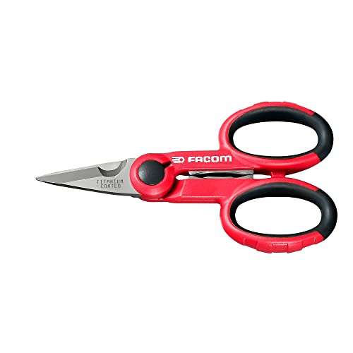 facom-841a-4-paire-de-ciseaux-d-lectriciens-gain-s-bi-mati-re-avec-coupe-fil-int image 3