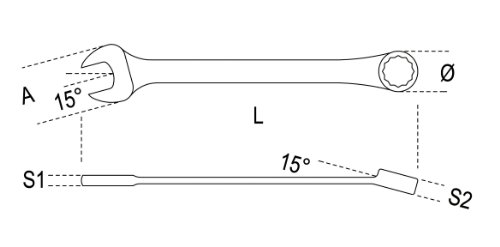 beta-tools-42ba-24-cl-mixte-antichispas-24-mm-antimagn-tique-pour-environnements image 4