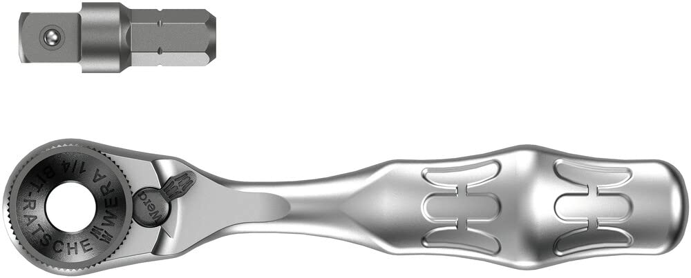 wera-8001-a-zyklop-mini-cliquet-1-4-sb-05003760001-2-pi-ces-60-dents-angle-de-re image 1