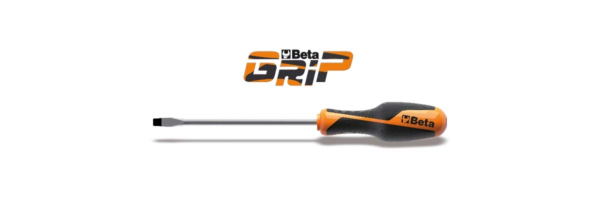 beta-tools-1260k-3x100-tournevis-plat-pour-vis-fente-lame-3-mm-poign-e-beta-grip image 1