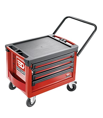 facom-roll-cr4m3a-coffre-roll-m3-4-tiroirs-rouge-12-modules-compatible-servante- image 7