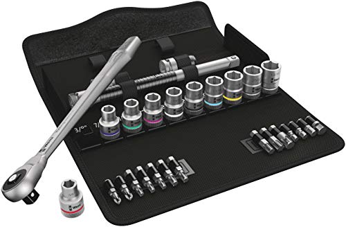 wera-8100-sb-10-zyklop-metal-jeu-de-cliquets-et-douilles-3-8-syst-me-imp-rial-29 image 4