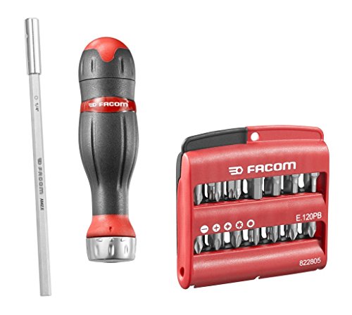 facom-acl-2a2-protwist-composition-tournevis-3-en-1-cliquet-45-dents-avec-28-emb image 5