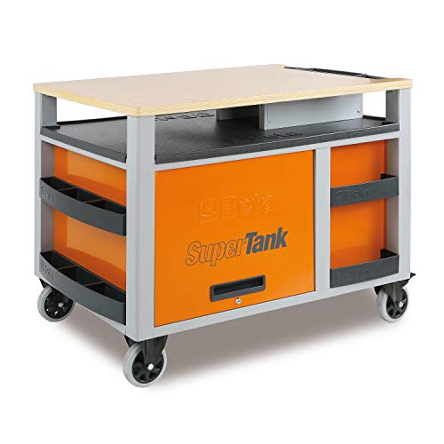 beta-tools-c28-supertank-o-servante-d-atelier-10-tiroirs-orange-avec-plan-de-tra image 7
